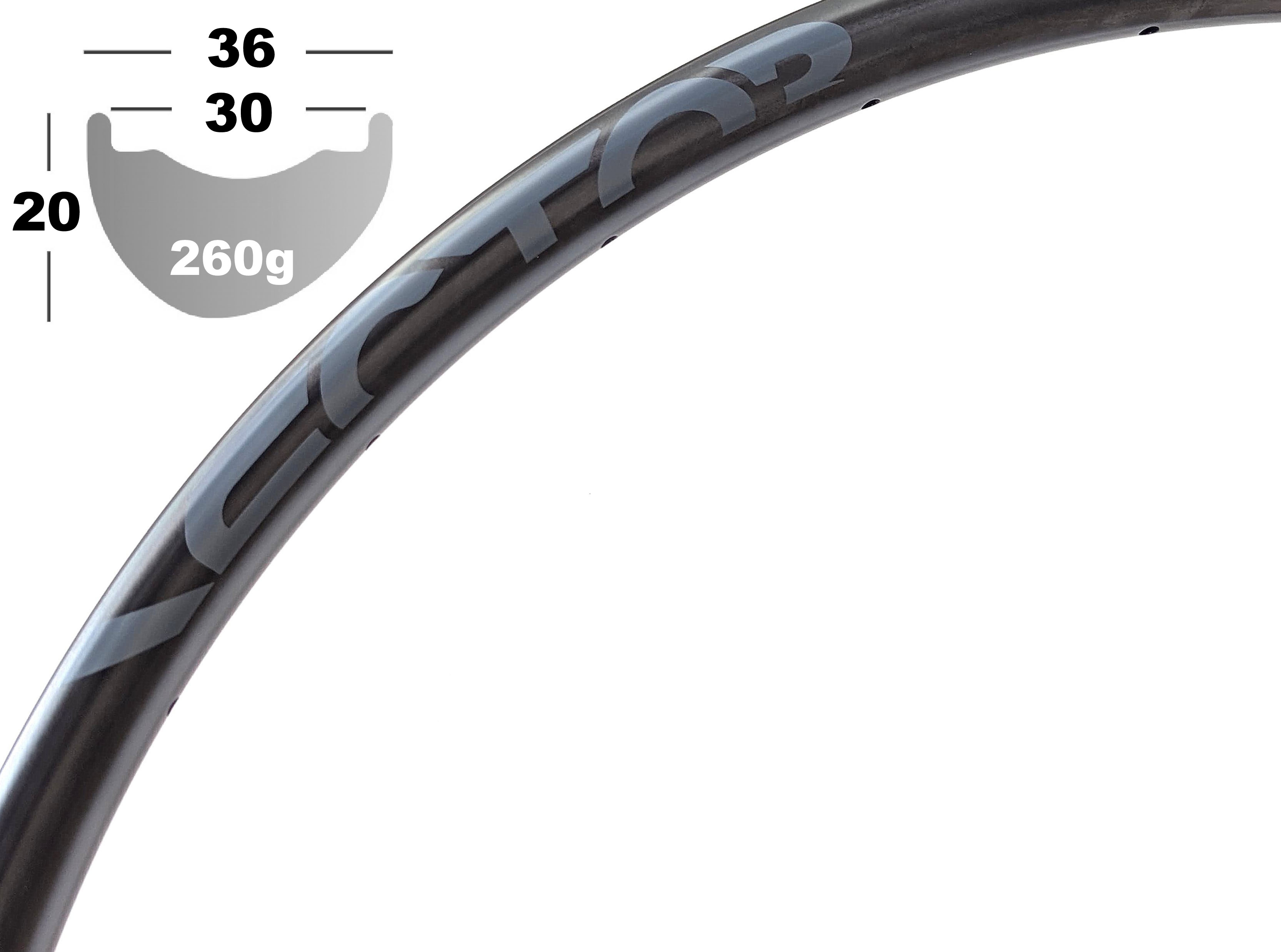 Vector Carbon MegaLite 30 (260g)